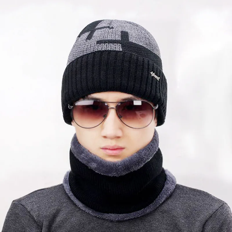 Winter Hat men Beanies Solid Color bonnet Knitted Wool Soft Beanie Double layer plus thick velvet Cap Women hats Gorros Men Caps
Winter Hat men Beanies Solid Color bonnet Knitted Wool Soft Beanie Double layer plus thick velvet Cap Women hats Gorros Men Caps