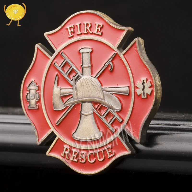 Fire Flag Commemorative Coin City Rescue Guardian Fighters Challenge Coin Honor Coins Collectibles Dedicated to the Bravest Man
Fire Flag Commemorative Coin City Rescue Guardian Fighters Challenge Coin Honor Coins Collectibles Dedicated to the Bravest Man