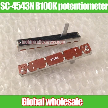 4pcs 60mm SC-4543N B100K-15MM straight slide potentiometer / single joint fader handle high 15MM
4pcs 60mm SC-4543N B100K-15MM straight slide potentiometer / single joint fader handle high 15MM