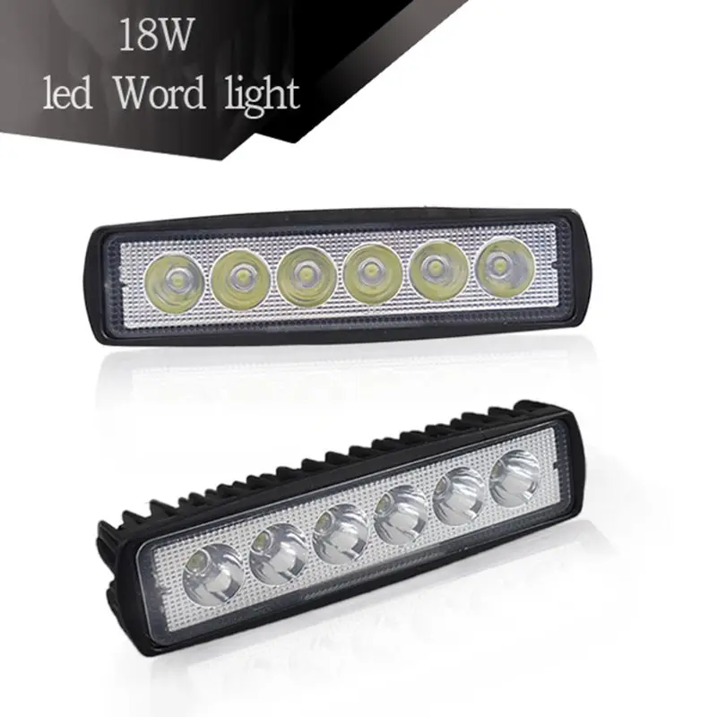 Vehicle Car 18W DRL LED Spot Flood Work Light Worklight 12-30V Led Work Lights For Off Road Vehicle SUV Car Trucks
Vehicle Car 18W DRL LED Spot Flood Work Light Worklight 12-30V Led Work Lights For Off Road Vehicle SUV Car Trucks