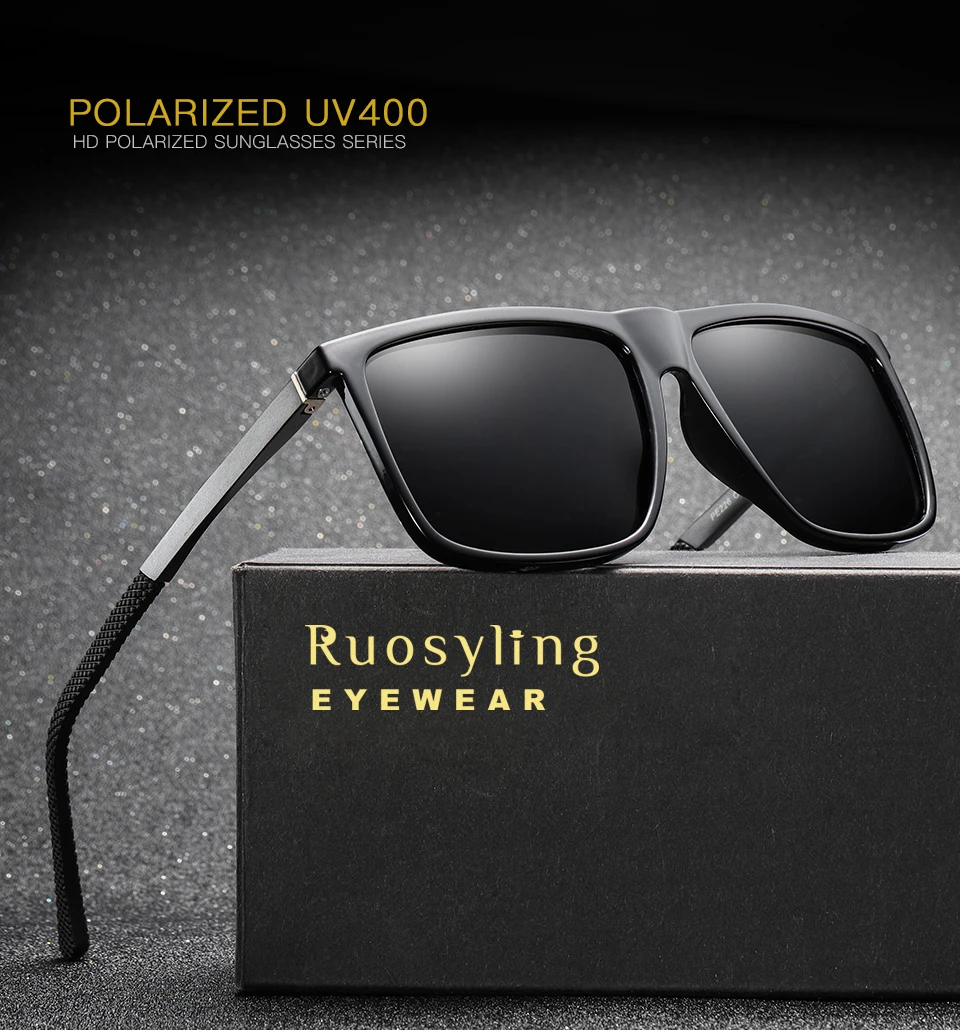 Ruosyling HD UV 400 Sunglasses Women Men Polarized Sun Glasses Square Frame Polarized Glasses Vintage Vintage 80s Oculos Gafas
Ruosyling HD UV 400 Sunglasses Women Men Polarized Sun Glasses Square Frame Polarized Glasses Vintage Vintage 80s Oculos Gafas