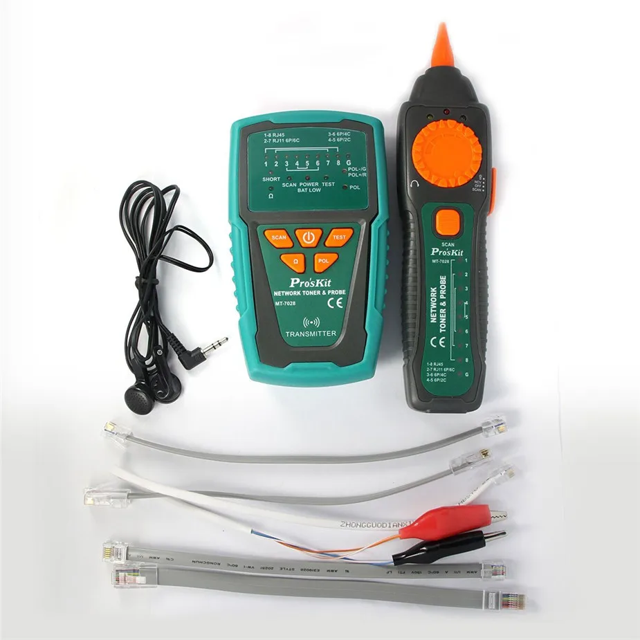 Selling Pro'sKit MT-7028 Network Toner Probe Kit Audio Network Check Line Tester Tracker Networking, Datacom, Audio TV Cable
Selling Pro'sKit MT-7028 Network Toner Probe Kit Audio Network Check Line Tester Tracker Networking, Datacom, Audio TV Cable