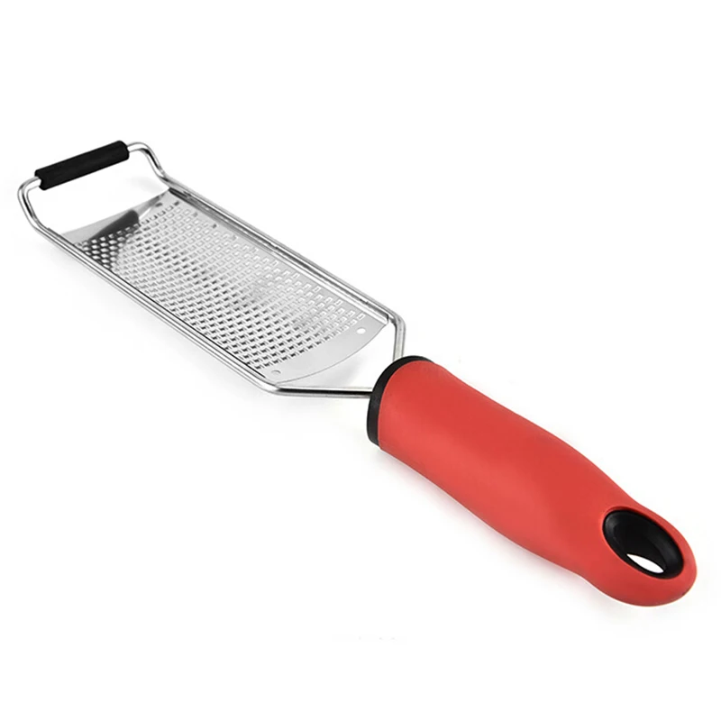 Grater 30.2*6.3CM Stainless Steel + Plastic Lemon Grater Kitchen Tool Grater Planer
Grater 30.2*6.3CM Stainless Steel + Plastic Lemon Grater Kitchen Tool Grater Planer