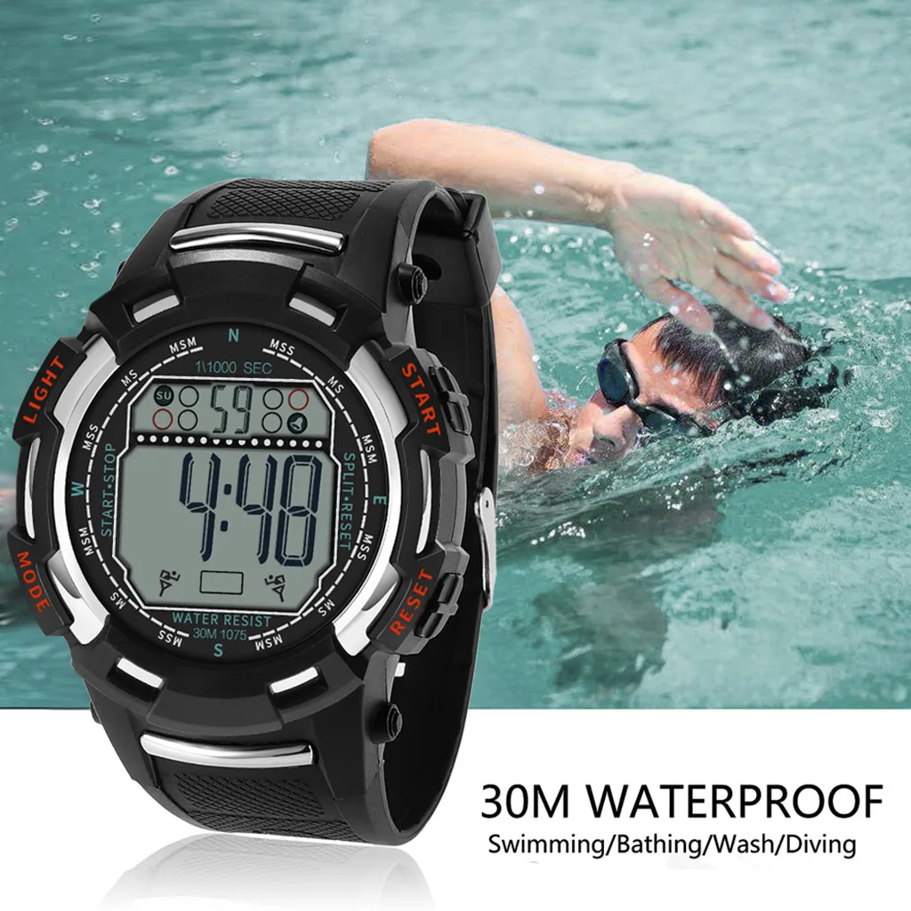 Luxury Men Analog Digital Military Sport LED Waterproof Wrist Watch New Electronic Watch fashion gif Men's watch Outdoor sport
Luxury Men Analog Digital Military Sport LED Waterproof Wrist Watch New Electronic Watch fashion gif Men's watch Outdoor sport