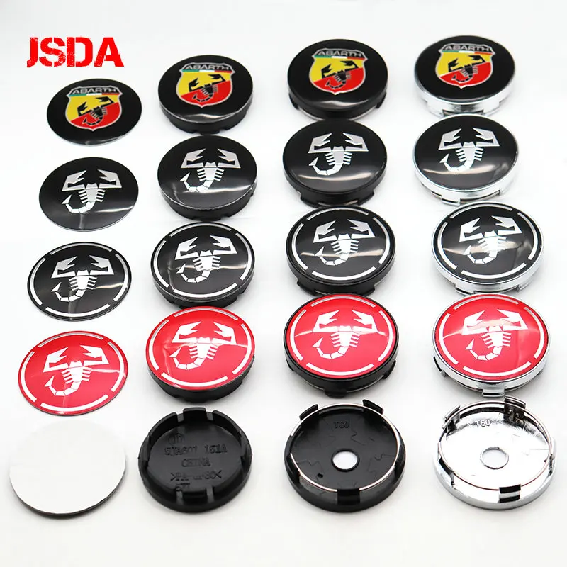 4pcs 56mm 60mm Abarth scorpion logo car emblem Wheel Center Hub Cap Auto Rim badge refit decoration cover sticker styling
4pcs 56mm 60mm Abarth scorpion logo car emblem Wheel Center Hub Cap Auto Rim badge refit decoration cover sticker styling