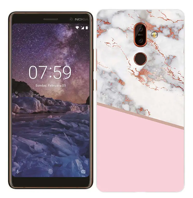 Arvin Case for Nokia 7 Plus Silicon Cover For Nokia 2.1 3.1 5.1 6.1 Transparent Fundas for Nokia X6 Soft TPU Nokia 3 5 6 7 8 Bag (16)