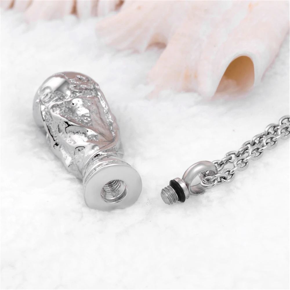Especial Cylinder Cremation Urn Necklace Memorial Jewelry Stainless steel Ashes Keepsake openble Capsule Bottle Urns locket
Especial Cylinder Cremation Urn Necklace Memorial Jewelry Stainless steel Ashes Keepsake openble Capsule Bottle Urns locket