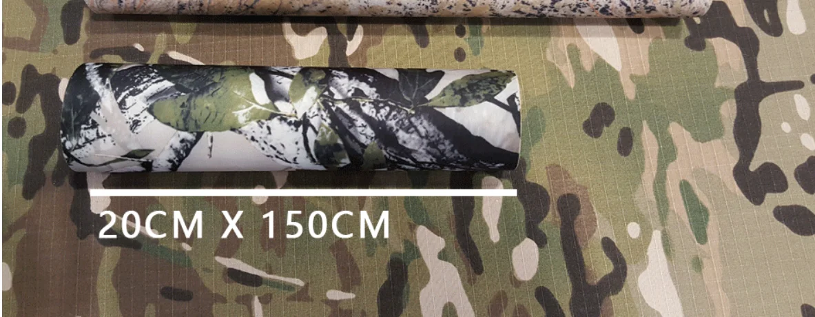 20*150cm Elasticity Camouflage Tape Self-Adhesive Cloth For Tactical Hunting 