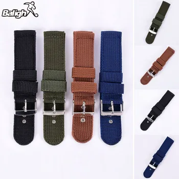 18mm Nato Strap Military Army Nylon Fabric Canvas Wrist Watch Band Strap 20/22/24mm With Stainless Steel Buckle
18mm Nato Strap Military Army Nylon Fabric Canvas Wrist Watch Band Strap 20/22/24mm With Stainless Steel Buckle