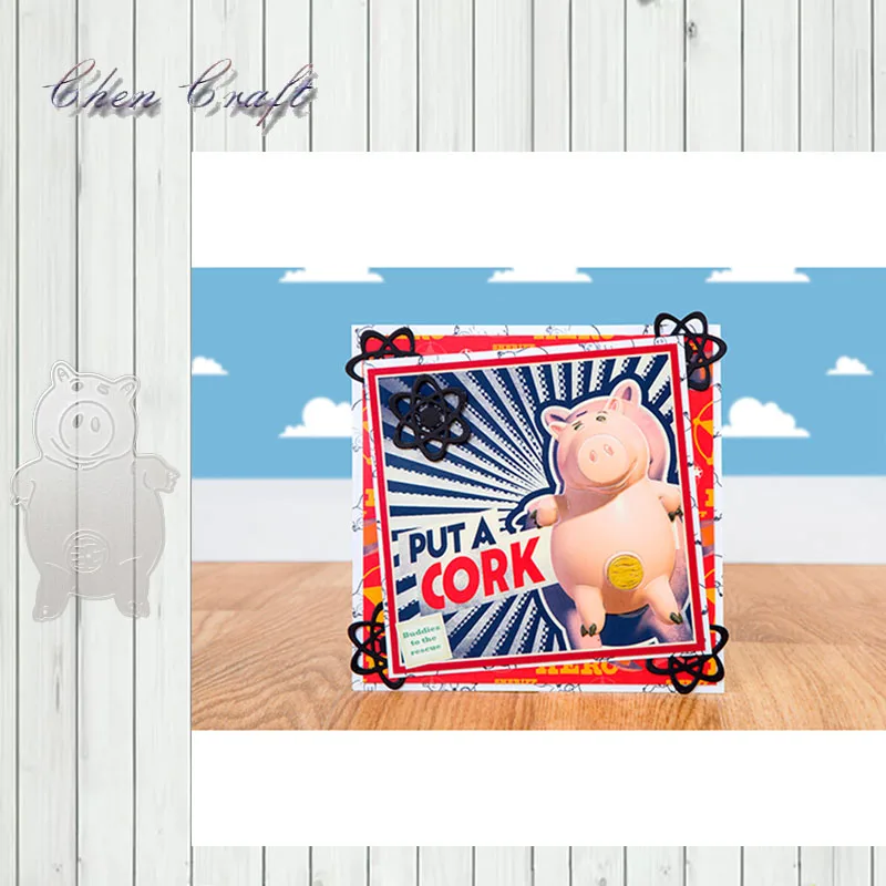 Cute pig Metal Cutting Dies Stencil DIY Scrapbooking Photo Album Decor Embossing Cards Making DIY Crafts
Cute pig Metal Cutting Dies Stencil DIY Scrapbooking Photo Album Decor Embossing Cards Making DIY Crafts