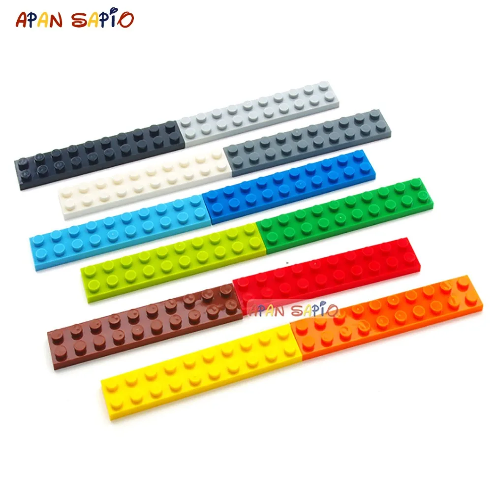 DIY Building Blocks 2x10 Dots 24PCS/lot 12 Colors Educational Creative Bricks Compatible With Legoed Duplos Toys for Children
DIY Building Blocks 2x10 Dots 24PCS/lot 12 Colors Educational Creative Bricks Compatible With Legoed Duplos Toys for Children