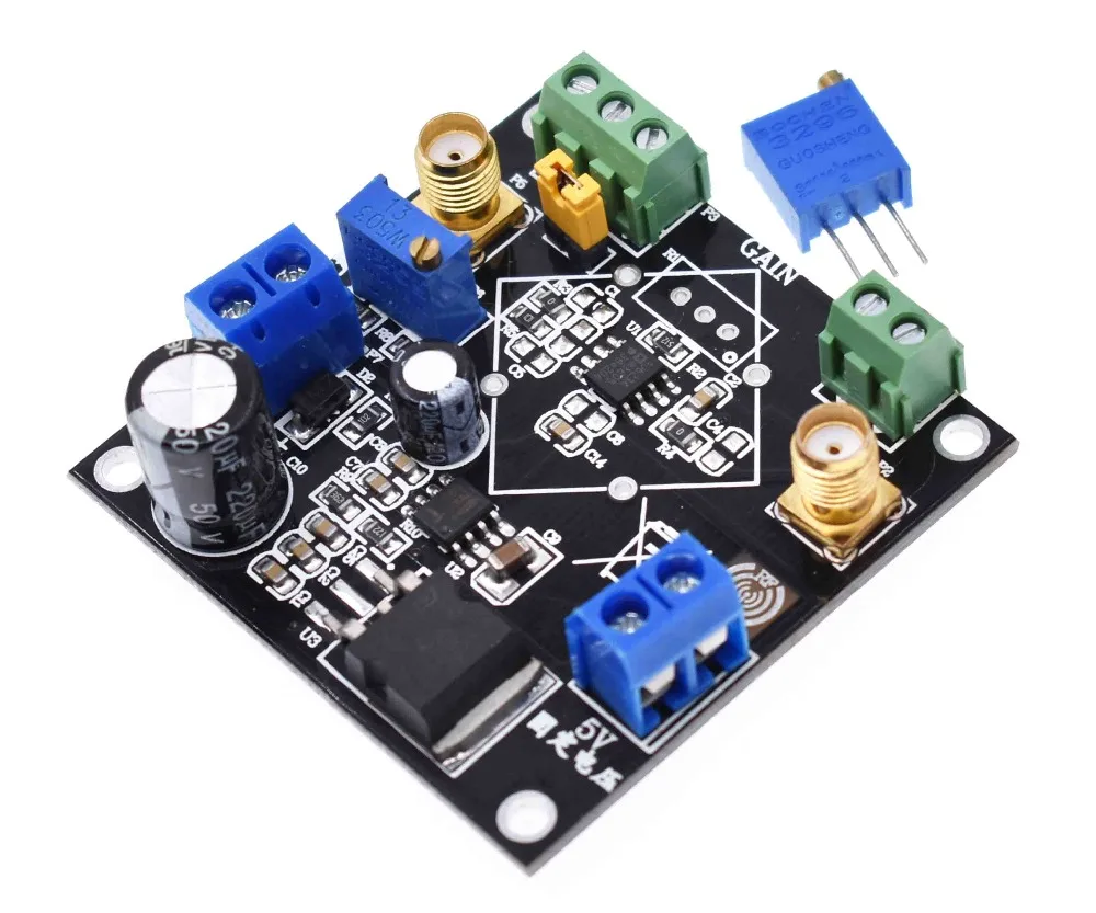 Single supply instrumentation amplifier AD623 amplifier module single ended differential / MV microvolt signal
Single supply instrumentation amplifier AD623 amplifier module single ended differential / MV microvolt signal