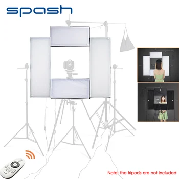 spash 4 in 1 LED Studio Light led Light Panel for Video Vlog Camera Youtube Shoot Dimmable 5500K CRI95 Wireless Remote Control
spash 4 in 1 LED Studio Light led Light Panel for Video Vlog Camera Youtube Shoot Dimmable 5500K CRI95 Wireless Remote Control