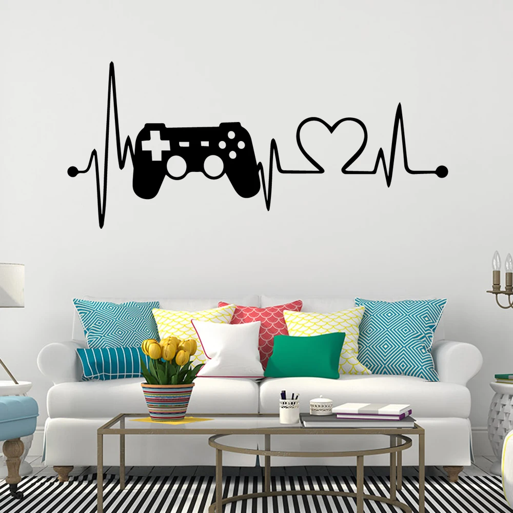 Cartoon Style gamer heart Wall Sticker Removable Self Adhesive Watercolo For Children's Room Mural Poster
Cartoon Style gamer heart Wall Sticker Removable Self Adhesive Watercolo For Children's Room Mural Poster