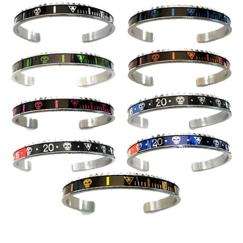 Stainless steel cuff bangles Famous brand skull bracelet Motorcycle car bracelet for women men S04
Stainless steel cuff bangles Famous brand skull bracelet Motorcycle car bracelet for women men S04