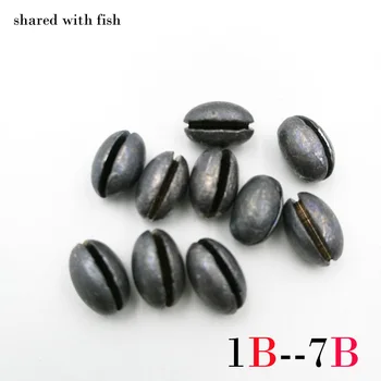 Shared With Fish Premium Oval Split Shot Lead Fishing Sinker Weight Combo for Option Fishing Accessories 1B to 7B
Shared With Fish Premium Oval Split Shot Lead Fishing Sinker Weight Combo for Option Fishing Accessories 1B to 7B