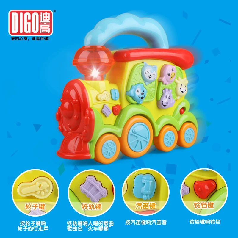Enlightening interesting animals, small trains, children's crawling toys, babies, kindergarten toys, etc.
Enlightening interesting animals, small trains, children's crawling toys, babies, kindergarten toys, etc.
