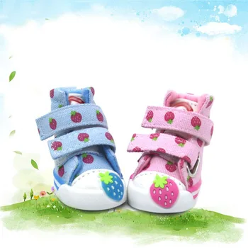Printed Cartoon Dog Shoes Winter Non-slip Strawberry Pattern Pet Boots Puppy Cat Booties Pets Supplies For Small Dogs Chihuahua
Printed Cartoon Dog Shoes Winter Non-slip Strawberry Pattern Pet Boots Puppy Cat Booties Pets Supplies For Small Dogs Chihuahua