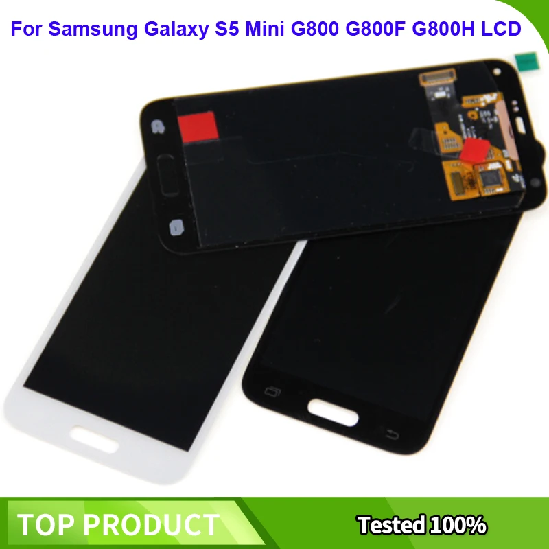 For Samsung Galaxy S5 Mini G800 G800F G800H Super AMOLED LCD Display Touch Screen Digitizer Assembly
For Samsung Galaxy S5 Mini G800 G800F G800H Super AMOLED LCD Display Touch Screen Digitizer Assembly