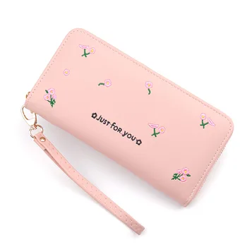 Women Wallets Long Zipper Coin Purse Fashion Embroidered Wallet Soft Leather Clutch Female Money Bag Credit Card Holder
Women Wallets Long Zipper Coin Purse Fashion Embroidered Wallet Soft Leather Clutch Female Money Bag Credit Card Holder