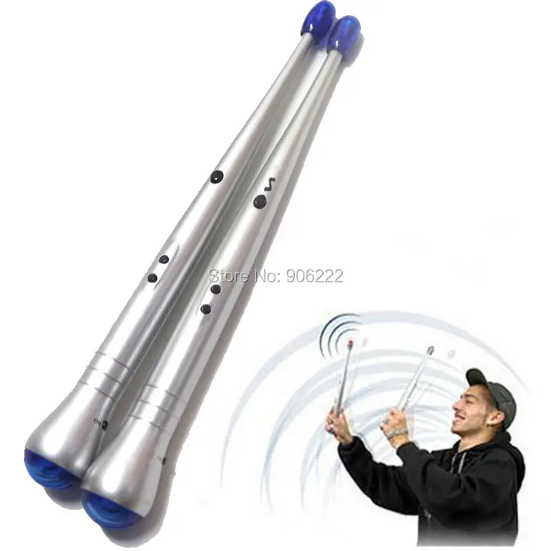 One Pair Drum Sticks Kids Creative Musical Gift Toy Electronic Drumsticks Rock Beat Rhythm
One Pair Drum Sticks Kids Creative Musical Gift Toy Electronic Drumsticks Rock Beat Rhythm