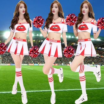 Team costume sexy adult female suit student basketball baby youth cheerleading women regiment Korean dance costumes
Team costume sexy adult female suit student basketball baby youth cheerleading women regiment Korean dance costumes