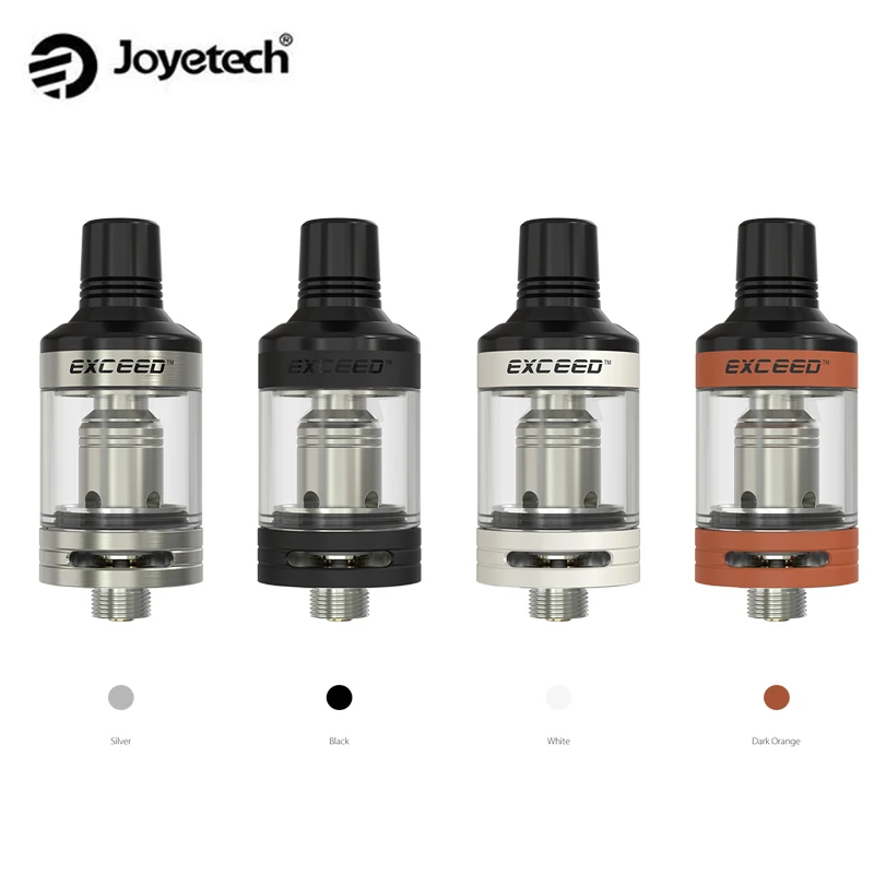 

Original Joyetech Exceed D19 Atomizer 2ml Top Filling Design Tank with New EX series Coil heads Fit for Exceed D19 Battery