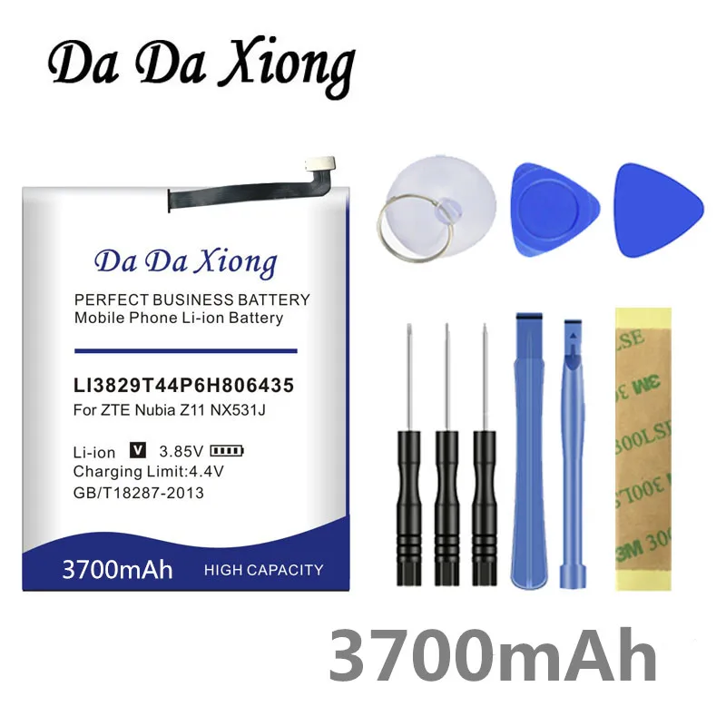 Original 0 Cycle 3700mAh Battery for ZTE Nubia Z11 Li3829T44P6h806435 NX531J High Quality Mobile Phone Replacement Accumulator
Original 0 Cycle 3700mAh Battery for ZTE Nubia Z11 Li3829T44P6h806435 NX531J High Quality Mobile Phone Replacement Accumulator