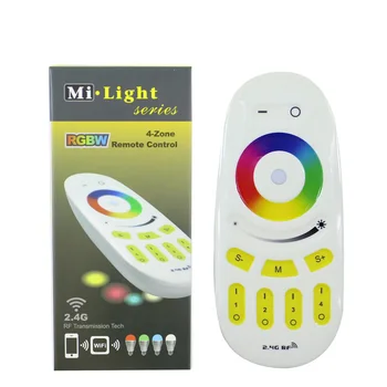 Mi-Light Smart RGBW / RGB LED Controler Touch Screen 2.4G DC 12V-24V Remote Controller Channel For RGB / RGBW LED Strip
Mi-Light Smart RGBW / RGB LED Controler Touch Screen 2.4G DC 12V-24V Remote Controller Channel For RGB / RGBW LED Strip