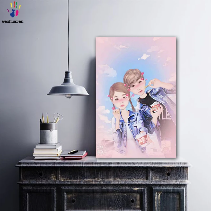 DIY colorings pictures by numbers with colors couples picture drawing painting by numbers framed Home
DIY colorings pictures by numbers with colors couples picture drawing painting by numbers framed Home