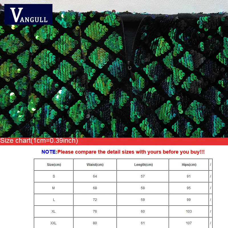 Vangull Радужная юбка с блестками и бриллиантами женские пикантные Клубные юбки