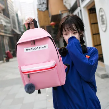 Female Backpack Large Capacity Campus Student Shoulder Bag Canvas Travel Bag New Designer Backpack Multi-Function Mochilas
Female Backpack Large Capacity Campus Student Shoulder Bag Canvas Travel Bag New Designer Backpack Multi-Function Mochilas