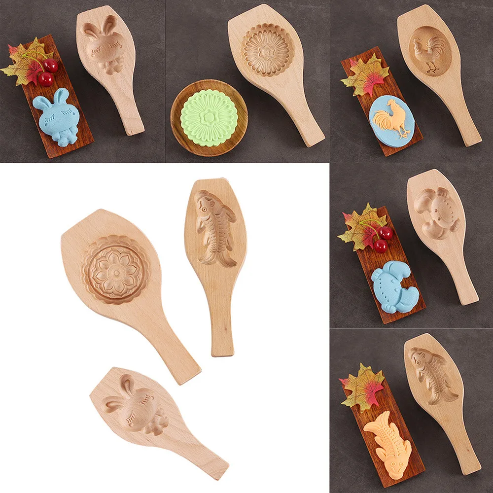 DIY Handmade Moon Cake Mould 1PC Flower Shapes Environmental Wooden Mooncake Mold for Mooncake Making Baking Tool Cookie Mold
DIY Handmade Moon Cake Mould 1PC Flower Shapes Environmental Wooden Mooncake Mold for Mooncake Making Baking Tool Cookie Mold