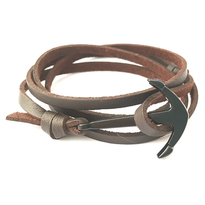 Black Anchor Multilayer Leathers Bracelets & Bangles Fashion Retro Bracelet For Men Women Fashion Friendship Gift SL045
Black Anchor Multilayer Leathers Bracelets & Bangles Fashion Retro Bracelet For Men Women Fashion Friendship Gift SL045