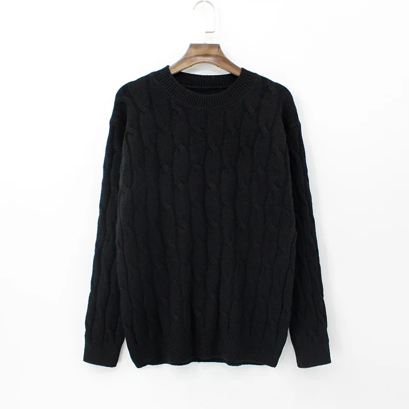 2018 Christmas Sweater Women Twist Knitted Casual Long Sleeve Oversized Fashion Basic Tops Winter Korean Style Thick Pullovers
2018 Christmas Sweater Women Twist Knitted Casual Long Sleeve Oversized Fashion Basic Tops Winter Korean Style Thick Pullovers