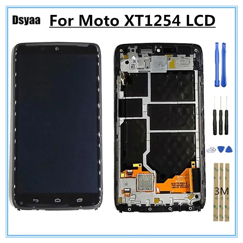 5.2 Inch for Motorola Moto Droid Turbo XT1254 XT1225 LCD Display Touch Screen with Digitizer Bezel with Frame
5.2 Inch for Motorola Moto Droid Turbo XT1254 XT1225 LCD Display Touch Screen with Digitizer Bezel with Frame