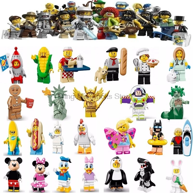 Legoing Acion Figures Unicorn Girl Gingerbread Man Medusa Girl Statue of Liberty Unicorn Legoings Building Blocks Toys for Kids
Legoing Acion Figures Unicorn Girl Gingerbread Man Medusa Girl Statue of Liberty Unicorn Legoings Building Blocks Toys for Kids