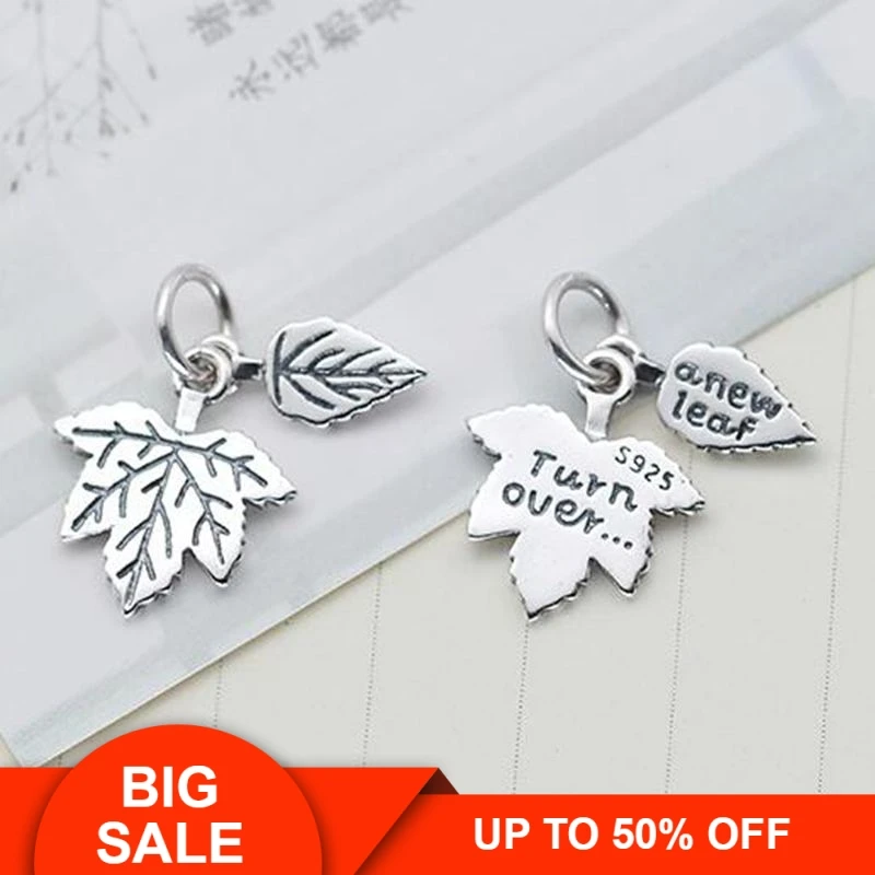 Hemiston Thomas leaves 925 Sterling Silver Women Charm fit Bracelet Jewelry for Women Party Gift TS TS534
Hemiston Thomas leaves 925 Sterling Silver Women Charm fit Bracelet Jewelry for Women Party Gift TS TS534