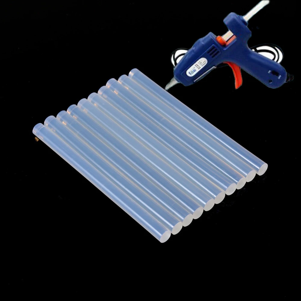 10pcs 7mm*100mm Clear Hot Melt Mini Glue Stick For Hot Melt Glue Guns sticks for Glue Gun Craft Accessories
10pcs 7mm*100mm Clear Hot Melt Mini Glue Stick For Hot Melt Glue Guns sticks for Glue Gun Craft Accessories