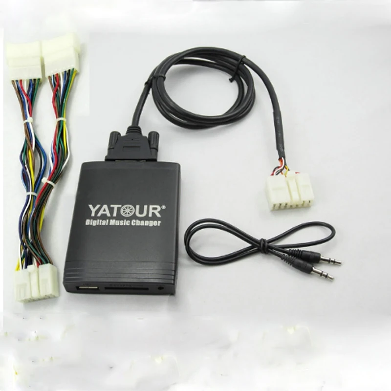 Yatour TOY1 + фотоадаптер USB для смены дисков цифровой музыкальный адаптер интерфейса SD AUX вход подходит для toyota lexus 5 + 7-контактный навигатор 1998-2005
Yatour TOY1 + фотоадаптер USB для смены дисков цифровой музыкальный адаптер интерфейса SD AUX вход подходит для toyota lexus 5 + 7-контактный навигатор 1998-2005