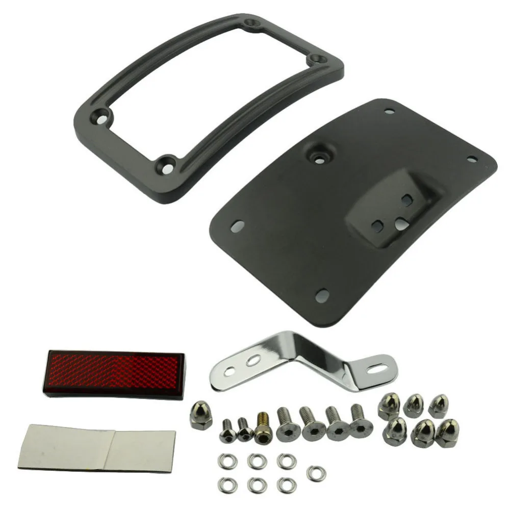 License Plate Curved Laydown Number Mount Frame Bracket For Harley Softail FLSTSC Deluxe FLSTN 2005-2007 Harley Softail Springer
License Plate Curved Laydown Number Mount Frame Bracket For Harley Softail FLSTSC Deluxe FLSTN 2005-2007 Harley Softail Springer