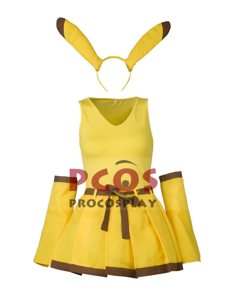 Pocket Monster Pokemon Pikachu Cosplay Costume & headband & tail mp003465 Cute Girl Dress
Pocket Monster Pokemon Pikachu Cosplay Costume & headband & tail mp003465 Cute Girl Dress