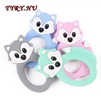 5PC Baby Nursing Chewing Teether Cute Fox Shape for DIY Baby Teething Necklace BPA Free Molar Pendant Toy Gifts
5PC Baby Nursing Chewing Teether Cute Fox Shape for DIY Baby Teething Necklace BPA Free Molar Pendant Toy Gifts