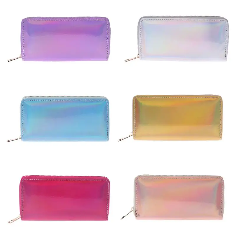 NoEnName_Null High Quality PU Leather Women Long Wallet Hologram Card Holder Purse Zip Clutch Phone Coin Holder
NoEnName_Null High Quality PU Leather Women Long Wallet Hologram Card Holder Purse Zip Clutch Phone Coin Holder