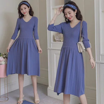 Maternity dress summer fashion half sleeve cotton v-neck ice silk knit pleated pregnant women dress pregnancy clothes vestidos
Maternity dress summer fashion half sleeve cotton v-neck ice silk knit pleated pregnant women dress pregnancy clothes vestidos