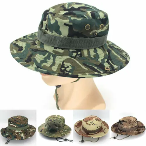 2019 Summer Sun Hat Unisex Bucket Hats Boonie Hunting Fishing Outdoor Wide Brim Safari Camo Sun Cap Mens Womens Casual Sunhat
2019 Summer Sun Hat Unisex Bucket Hats Boonie Hunting Fishing Outdoor Wide Brim Safari Camo Sun Cap Mens Womens Casual Sunhat
