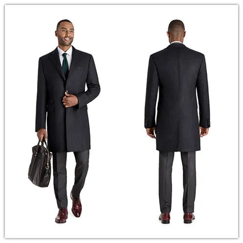 Autumn/Winter New Arrival charcoal grey 3 buttons with notch lapel single vent cashmere mens winter long coat
Autumn/Winter New Arrival charcoal grey 3 buttons with notch lapel single vent cashmere mens winter long coat
