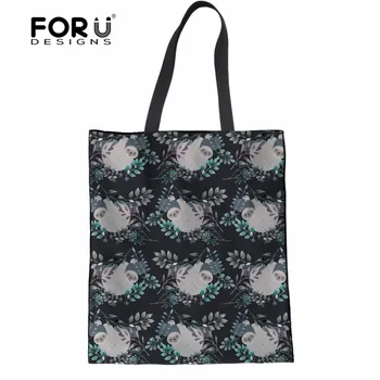 FORUDESIGNS Handbag Women Fashion Tote Bags Animal Sloth Cute Brand Designer Women's Mochila Cloth Shoulder Handbags for Ladies 
FORUDESIGNS Handbag Women Fashion Tote Bags Animal Sloth Cute Brand Designer Women's Mochila Cloth Shoulder Handbags for Ladies