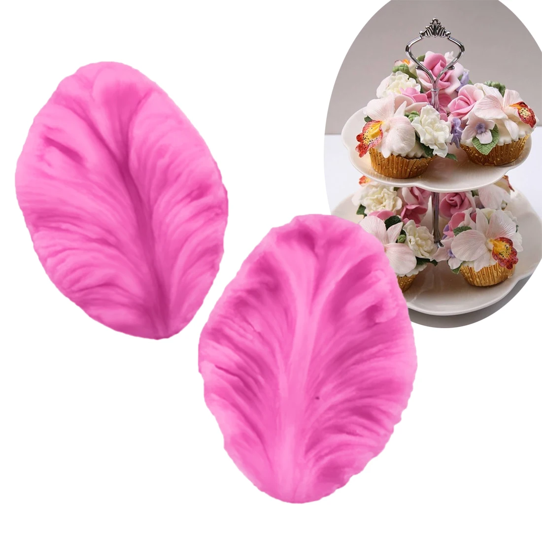 Silicone Mold 2PCS Cake Decorating Tools Flower Shape Chocolate Soap Mold Cake Stencils Kitchen DIY Tools
Silicone Mold 2PCS Cake Decorating Tools Flower Shape Chocolate Soap Mold Cake Stencils Kitchen DIY Tools