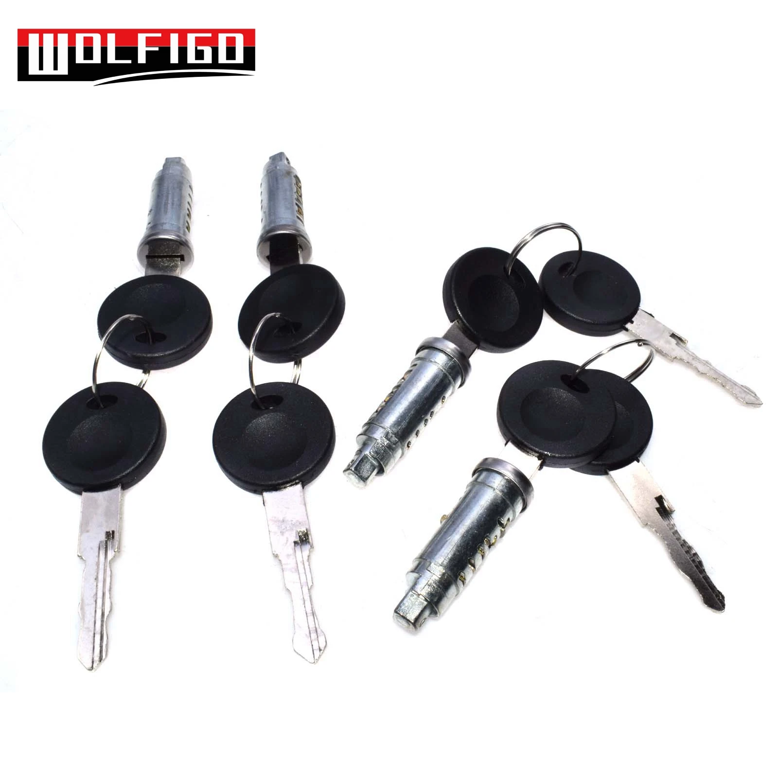 WOLFIGO New Door Lock Barrel With Keys Set FOR VW TRANSPORTER MK4 T4 1990-2003 701837206,701837210
WOLFIGO New Door Lock Barrel With Keys Set FOR VW TRANSPORTER MK4 T4 1990-2003 701837206,701837210